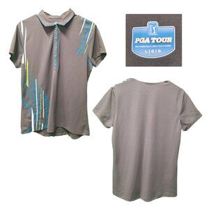 Women's PGA Tour 1/3 Button Up Polo